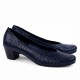 Woven Blue Shoe