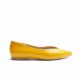 Mustard Flat Shoes