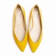 Mustard Flat Shoes