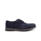 Blue Suede Derby Shoes