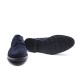 Blue Suede Derby Shoes