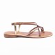 Leather Flat Sandals