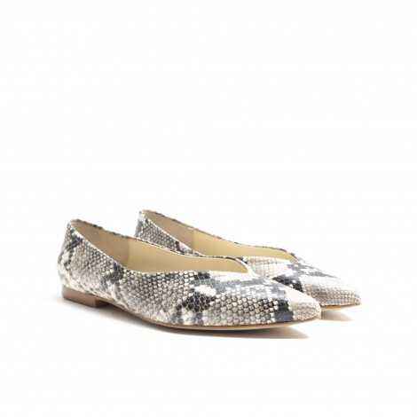 Snake Flat Shoes