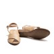 Leather Flat Sandals