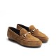 Brown Stirrup Loafer