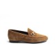 Brown Stirrup Loafer