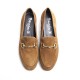 Brown Stirrup Loafer