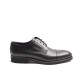 Derby shoes in black leather