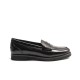 Black Leather Loafer