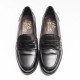 Black Leather Loafer