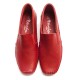 Red Elastic Loafer 