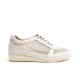 White Perforate Sneaker