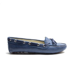 Blue Lace Loafer