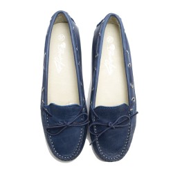 Blue Lace Loafer