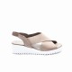 Taupe Suede Sandals