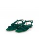 Green Stone Sandals