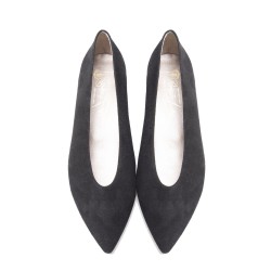 Black Suede Shoe