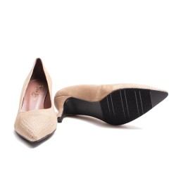 Kitten Heel Strass Toe
