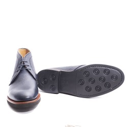 Botín Cordones Azul