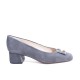 Grey Heel Shoe