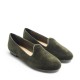 Green Velvet Slipper