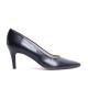 Black leather Heel Shoe