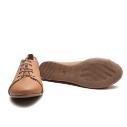 Tan Lace Shoes