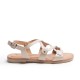 Crossed Straps Sandal