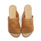 Tan Flat Sandals