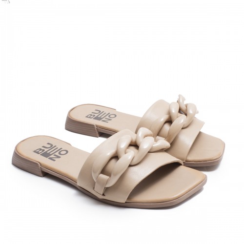 Chain Nude Sandal