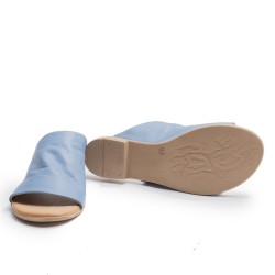 Sandalia Pala Azul Bebe