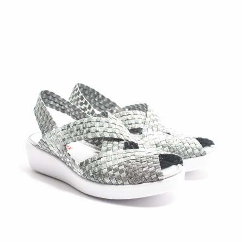 Wedge Elastic Sandals