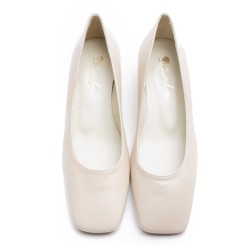 Square Medium Heel Shoe