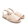 Menorquina Ante Espiga Beige