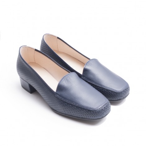 Pompadour Blue Shoe