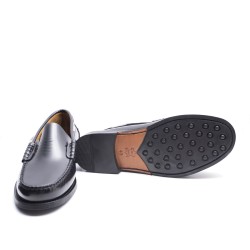 Mocasín Liso Negro