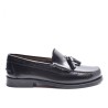 Mocasín Borlas Negro