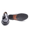 Mocasín Borlas Negro