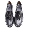 Mocasín Borlas Negro