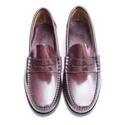 Mocasín Antifaz Burdeos