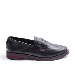 Mocasín Antifaz Piel Granulada