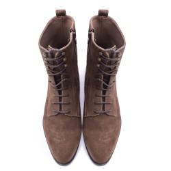 Lace-Up Ankle Boot