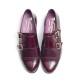 Double Monk Flat Shoes