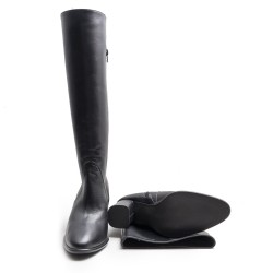 Black High Heel Boots