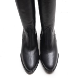 Black High Heel Boots