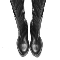 Bota Elástica Tacón