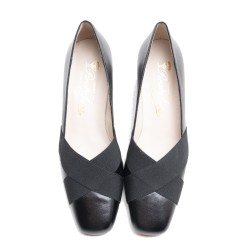 Crossed Bands Heel Shoes