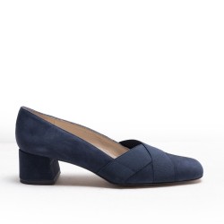 Crossed Bands Heel Shoes