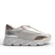 Perforated Leather Sneaker