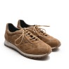 Tan Quilted Leather Sneakers